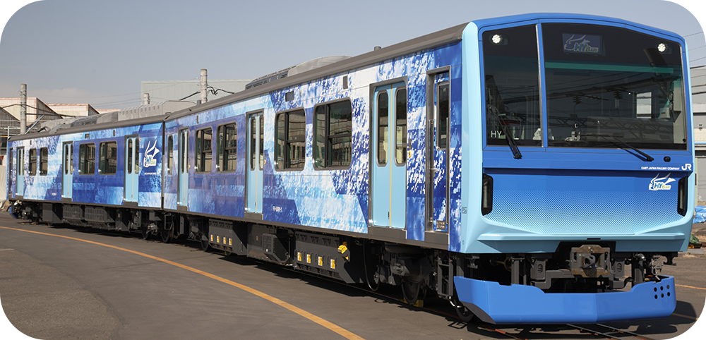 燃料電池鉄道車両（画像）