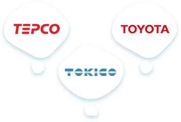 TEPCO・TOKICO・TOYOTA